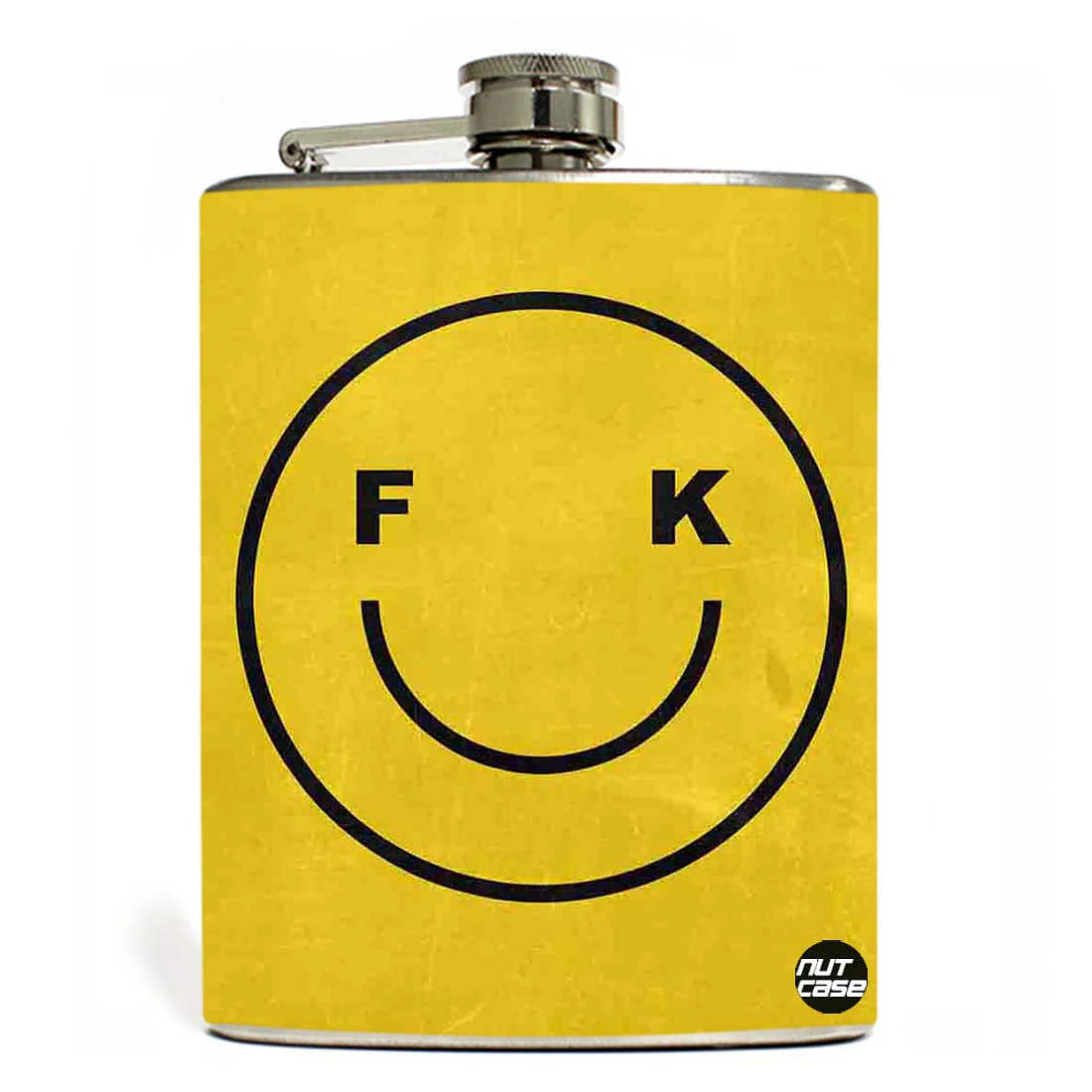 Hip Flask - Smile On face - Image 4