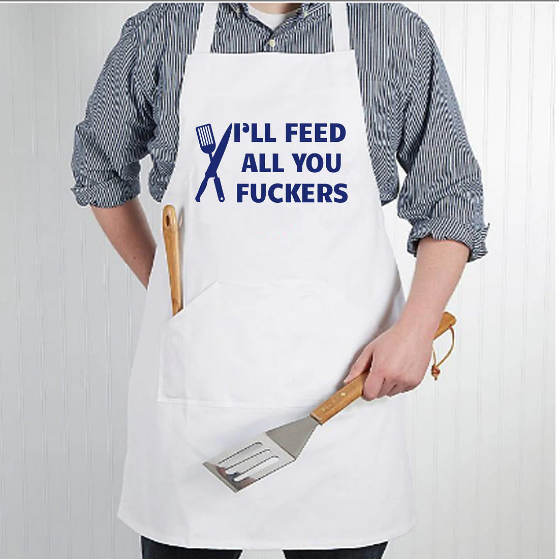 Apron For Kitchen for Men Baking Cooking - Funny Style Aprons