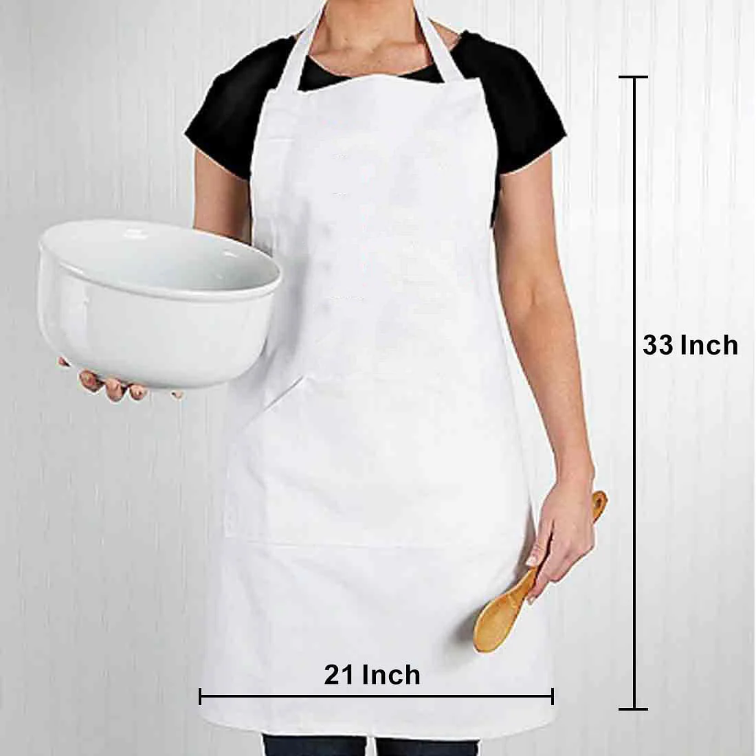 Personalised Cooking Apron for Adults Baking and Cooking - Wine - Image 3