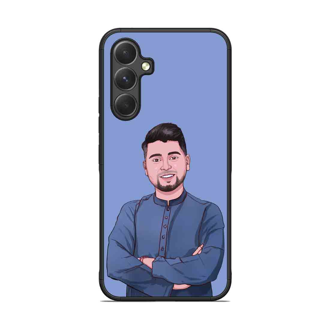 Back Cover for Samsung A54 5G with Photo Designer Phone Cases - Cartoonify From Photo - Image 2