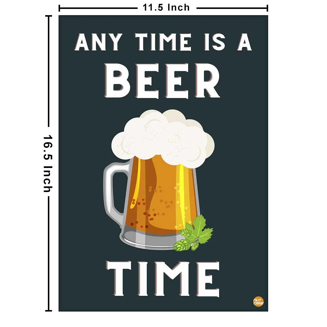 Nutcase Posters for Bar Wall Art Beer Poster with Fade-free Waterproof Prints - Image 3