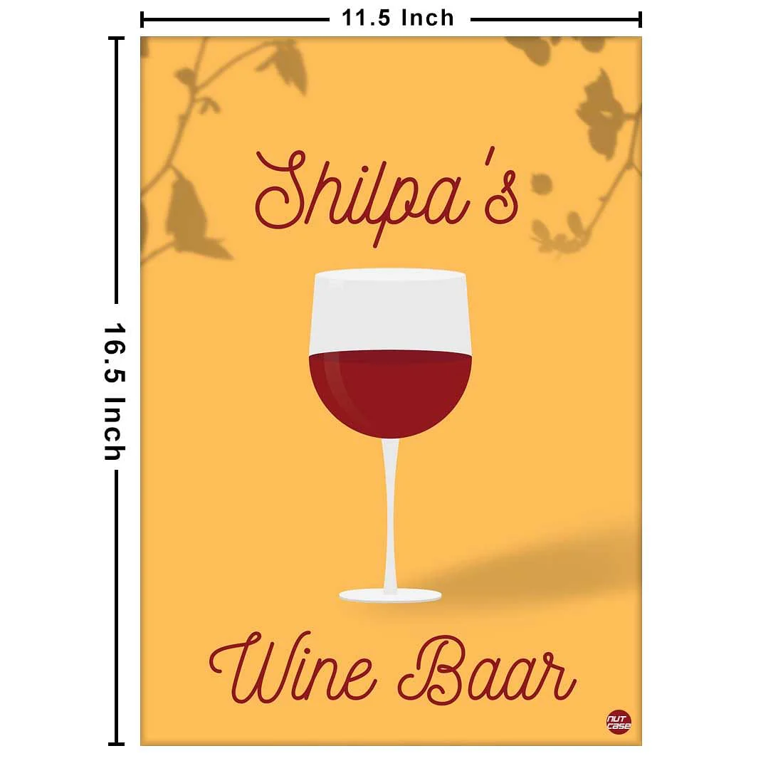 Personalized Posters Wine Wall Art Bar Signs - Image 3