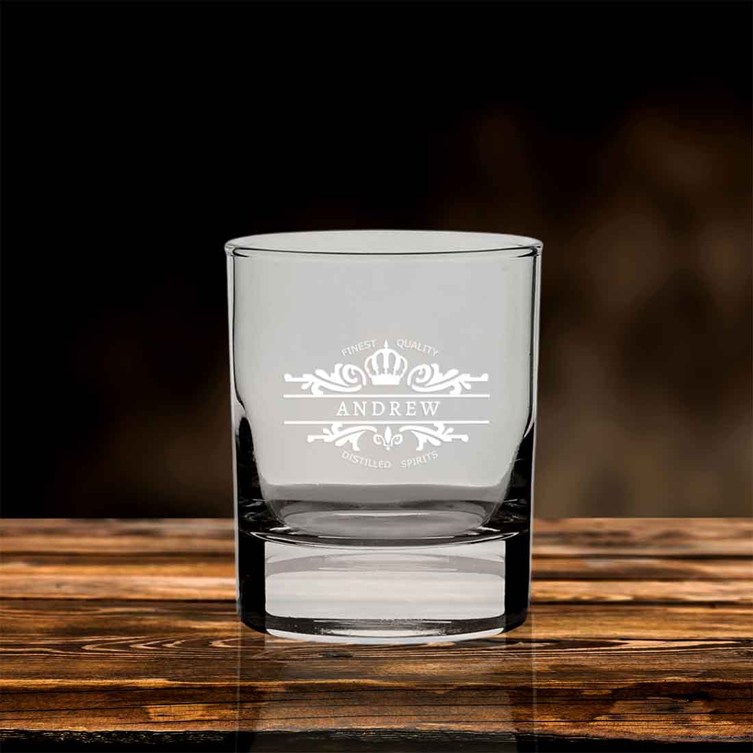 Personalize Your-Name Whiskey Glass - Gift for Boyfriend Husband Father - Image 4
