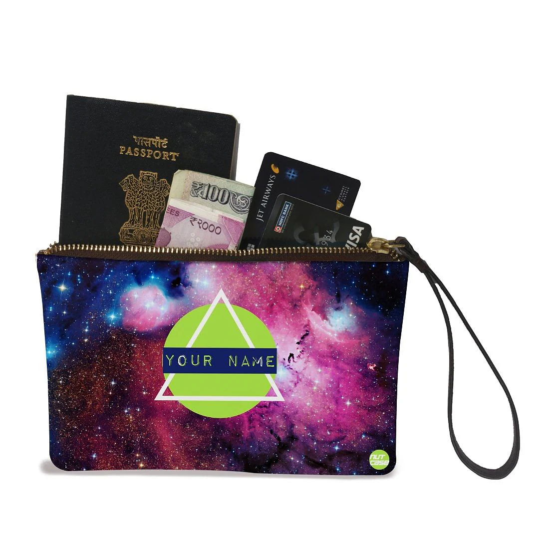 Pouch Bag For Women - Space Design - Image 2