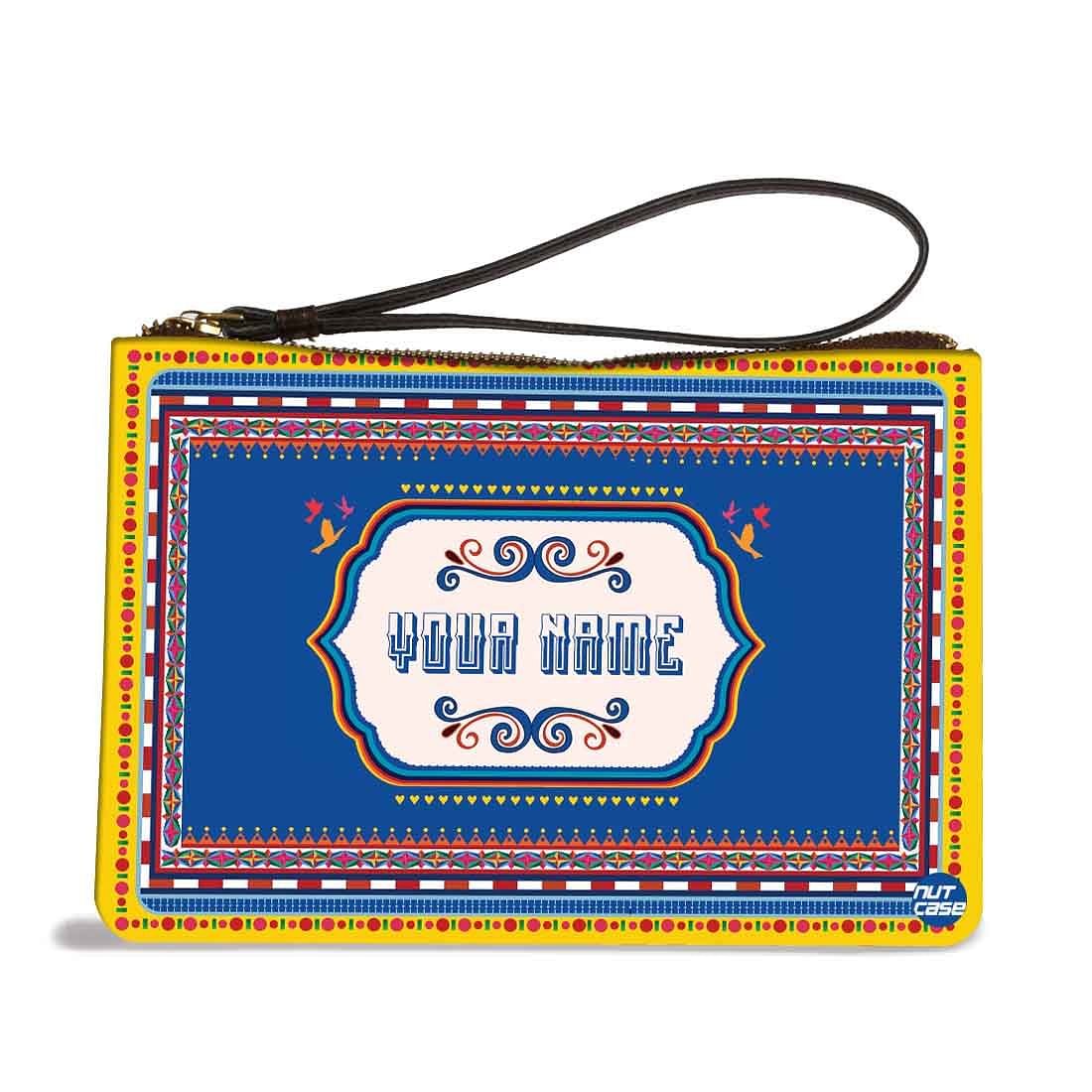 Small Bracelet Pouch - Welcome Style Blue