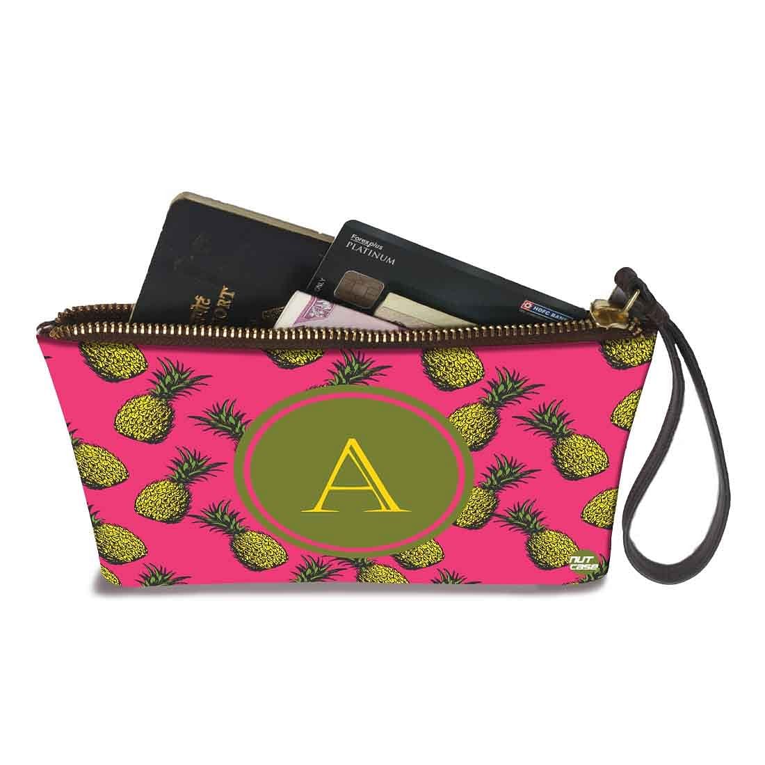 Small Pouches For Ladies - Pineapples - Image 3