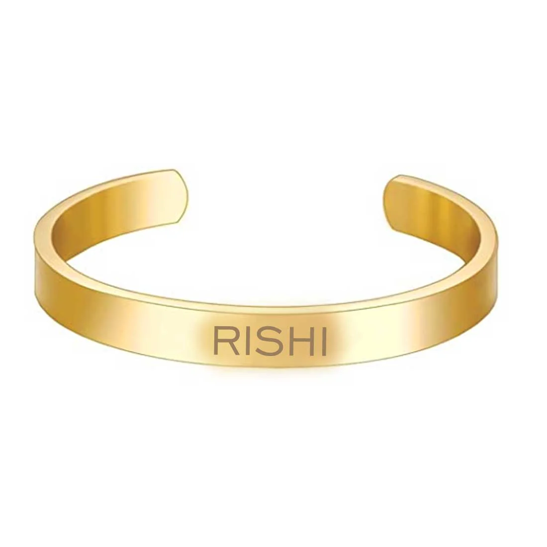 Personalized Bracelet With Name for Men Women - Rose Gold Plated/Black Rhodium/Gold Plated - Add Name - Image 8