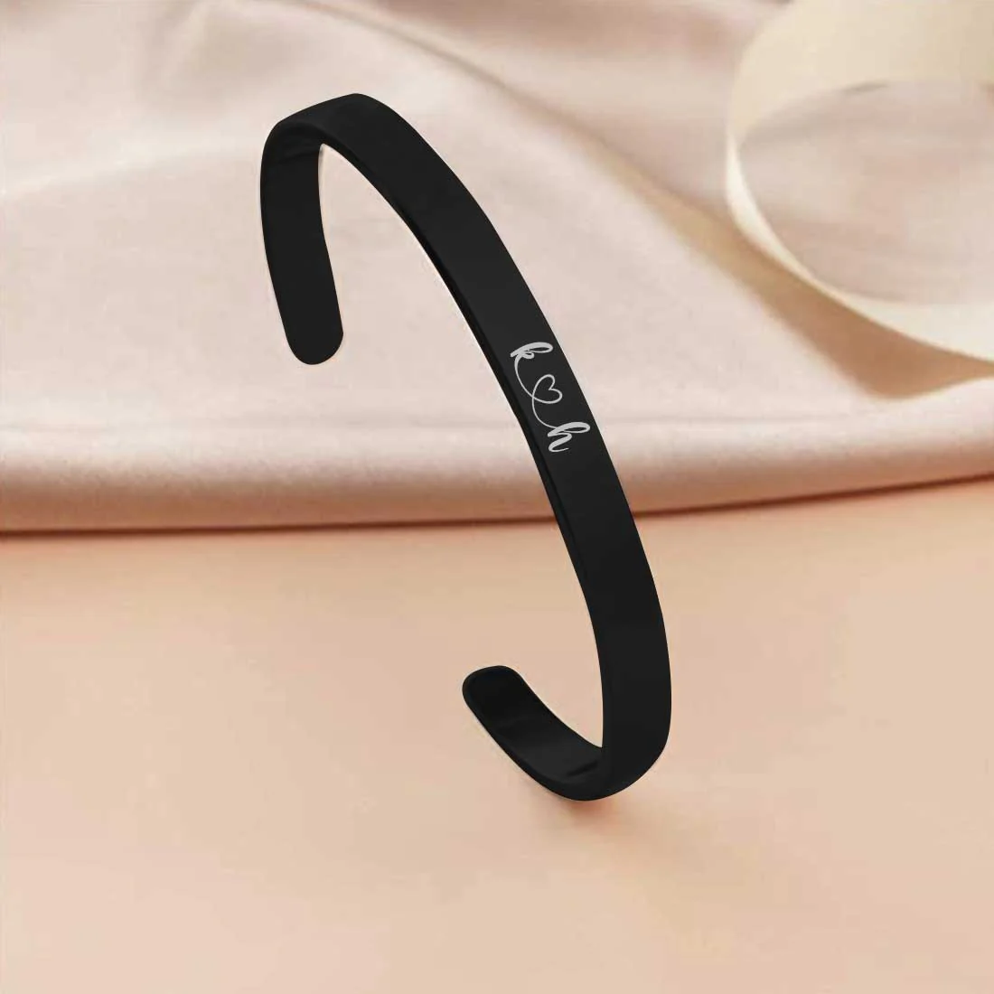 Customized Bracelets for Boyfriend Girlfriend Valentines Day Gift - Rose Gold Plated/Black Rhodium/Gold Plated - Image 11