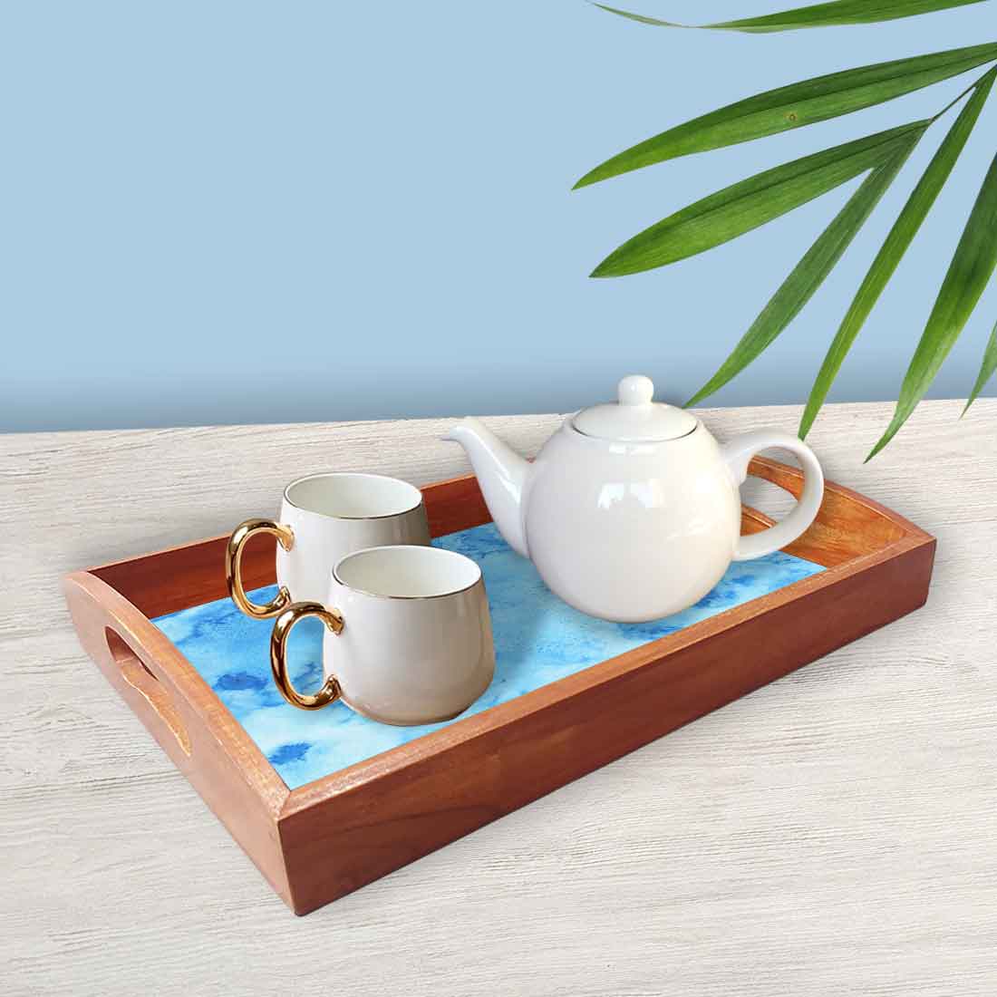 Wooden Serving Platter for Serving Tray Home and Kitchen Use - Image 2