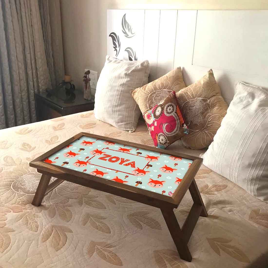 Customized Breakfast Table Wooden - Mushroom