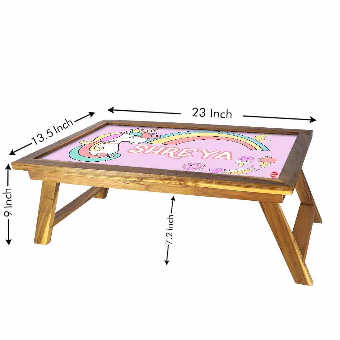 Customized Unicorn Laptop Desk - Unicorn with Rainbow - Image 5