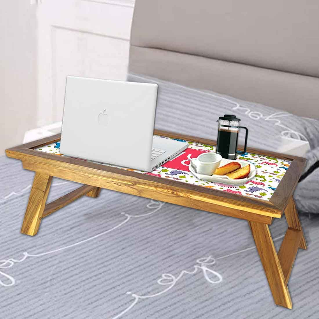 Personalized Foldable breakfast table - Crocodile - Image 3