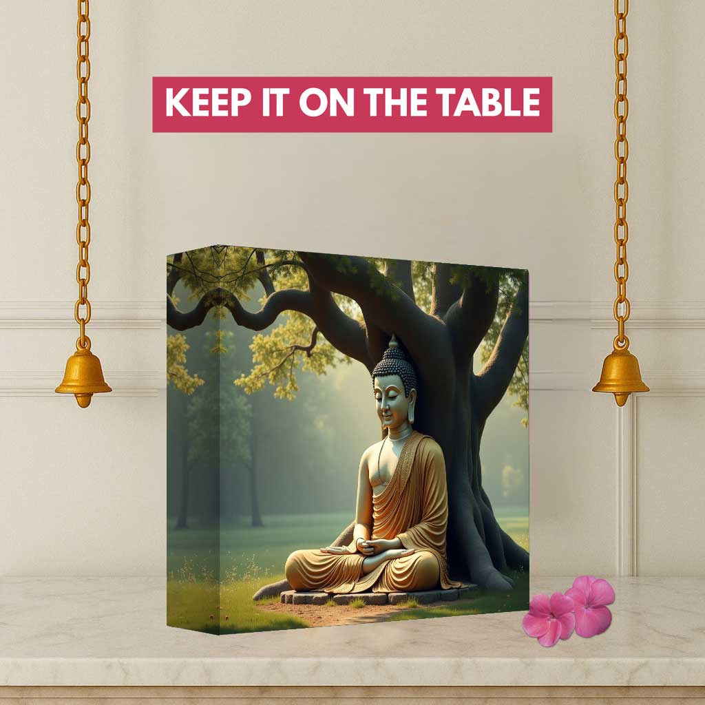 Buddha Light Lamp – Elegant Spiritual Lamp for Calm & Harmony at Home - Image 3