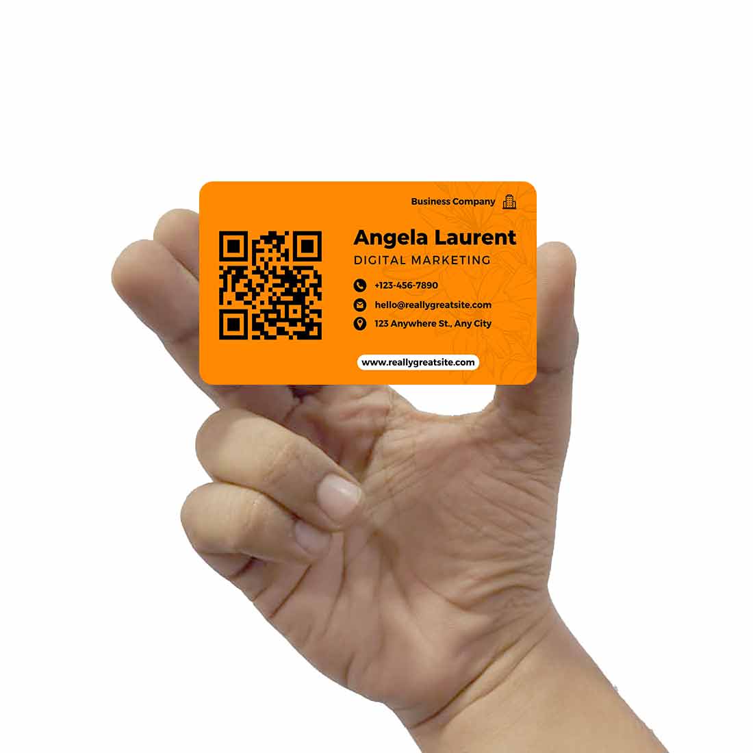 Personalized Business Card Maker With QR Code Digital Business NFC Cards - Image 2