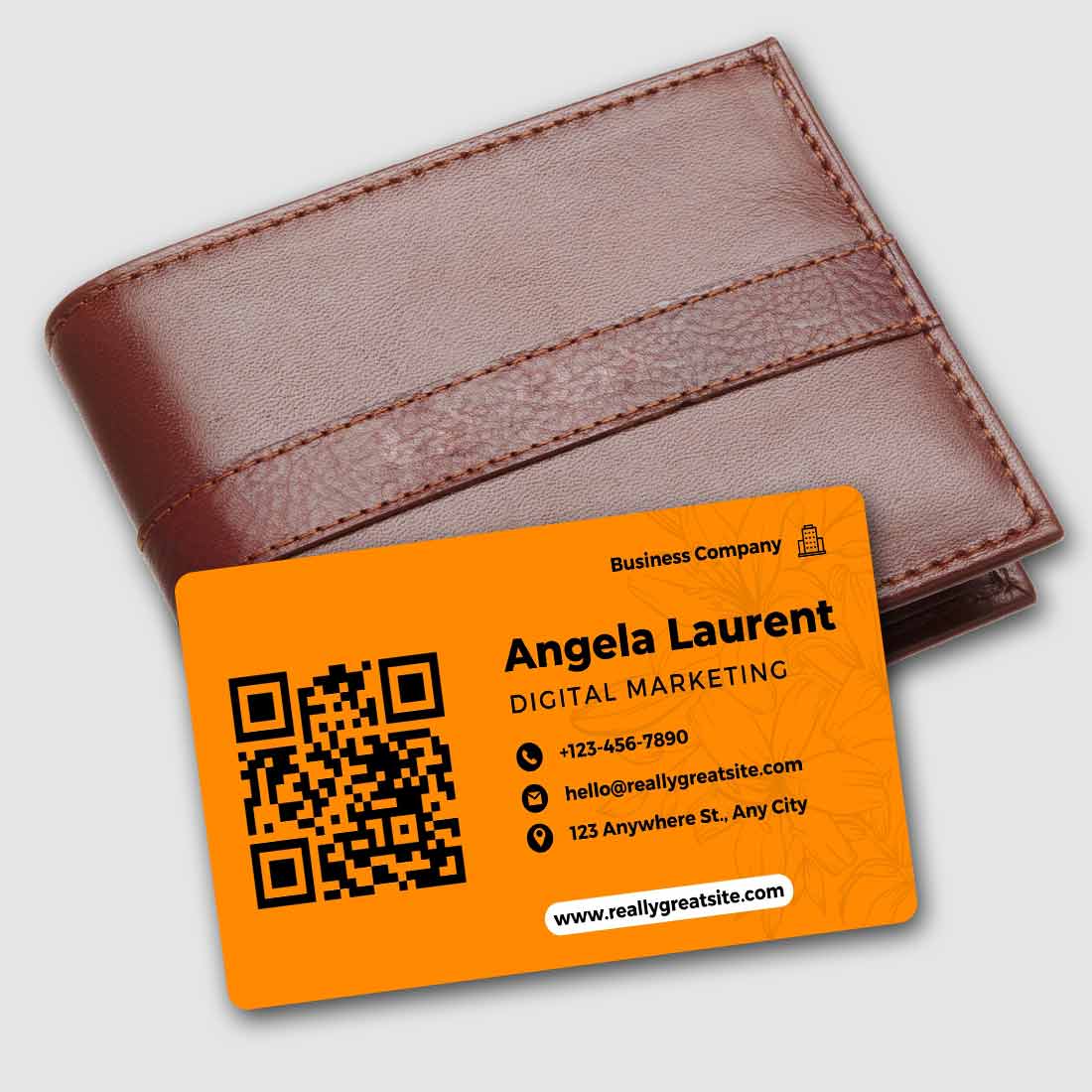 Personalized Business Card Maker With QR Code Digital Business NFC Cards - Image 3