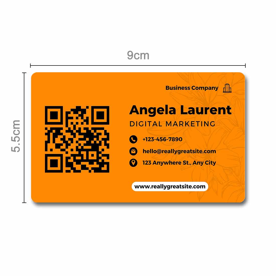 Personalized Business Card Maker With QR Code Digital Business NFC Cards - Image 4