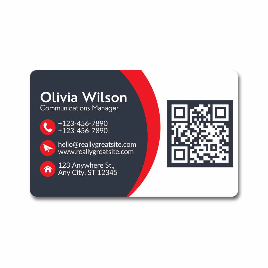 Customized Business Card With QR Code Digital Business NFC Smart Cards