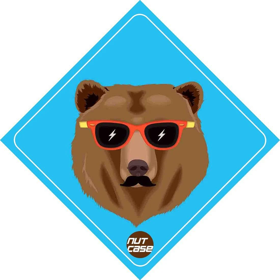 Automobile Car Glass Sticker - Hipster Beer