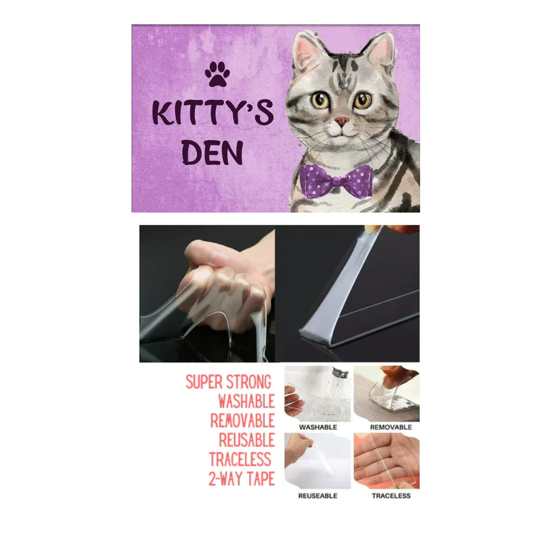 Custom Cat Name Plate House Sign -American Shorthair Silver - Image 4