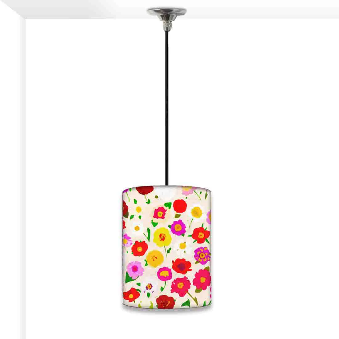 Designer Floral Pendant Lamp - Pretty Little Flowers