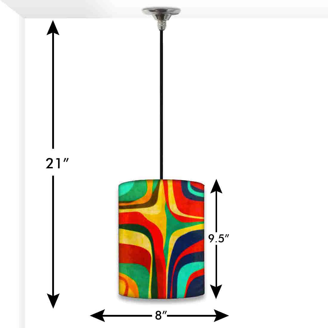 Unique Ceiling Pendant Lamp - Retro Art Decor - Image 2