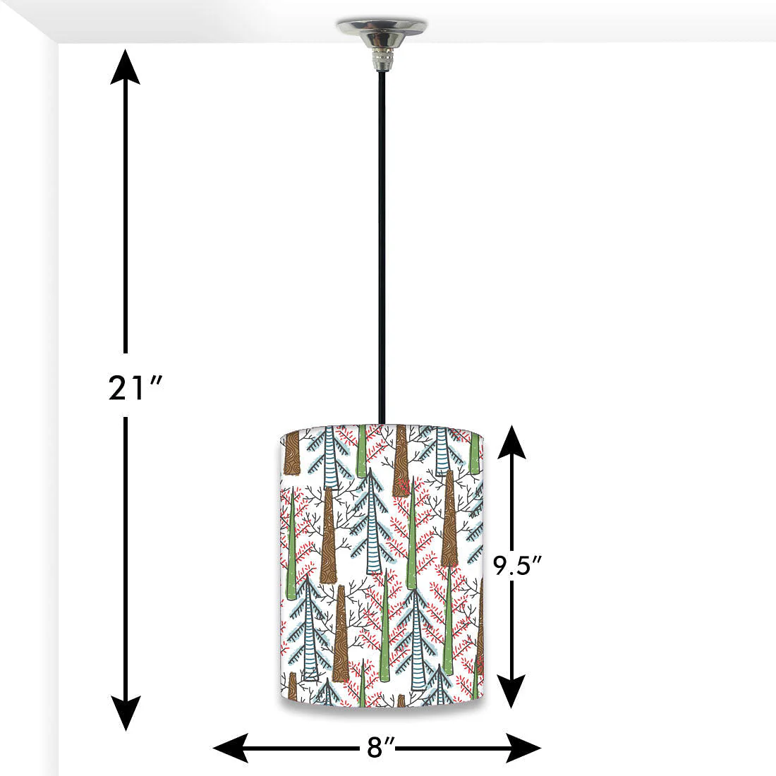 Ceiling Hanging Pendant Lamp Shade - Image 2