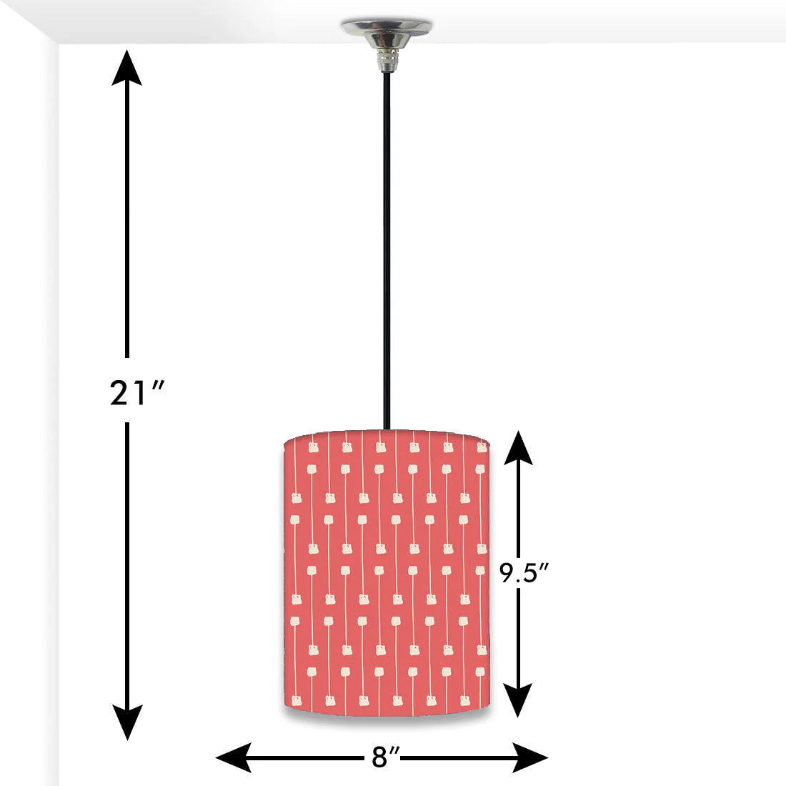 Ceiling Hanging Pendant Lamp Shade - Image 2