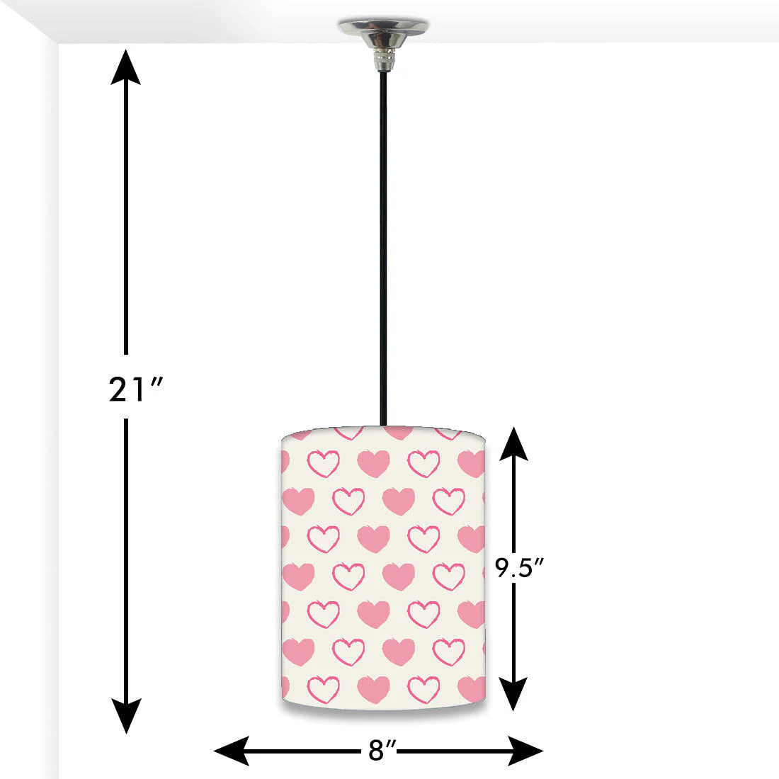 Ceiling Hanging Pendant Lamp Shade - Image 2