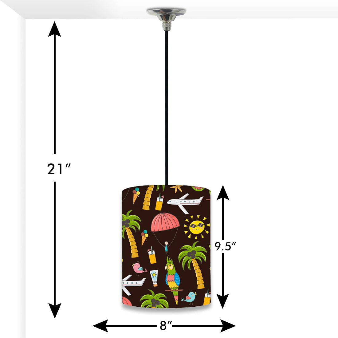 Ceiling Hanging Pendant Lamp Shade - Image 2