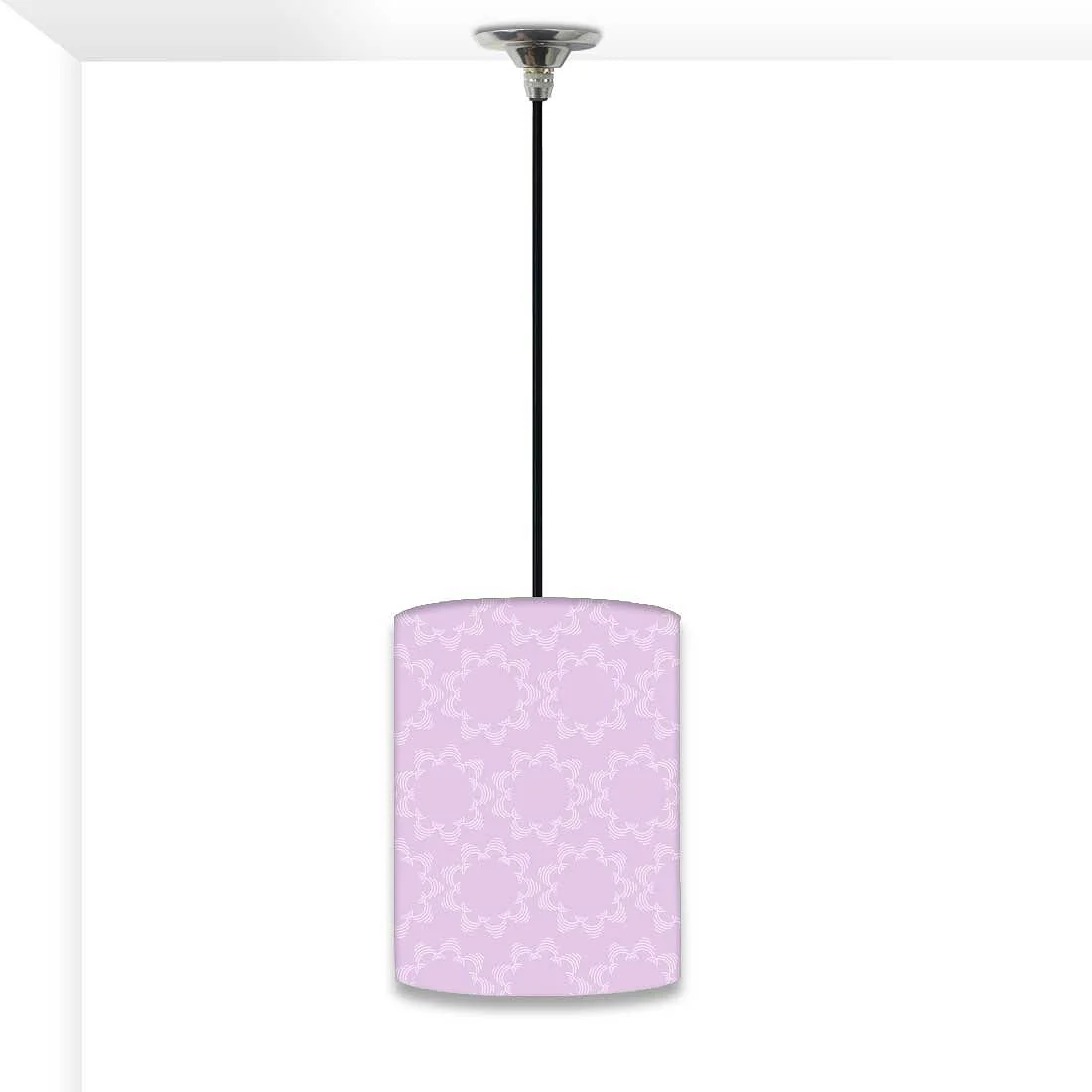 Designer Cool Ceiling Pendant Lamp - Purple Star Pattern