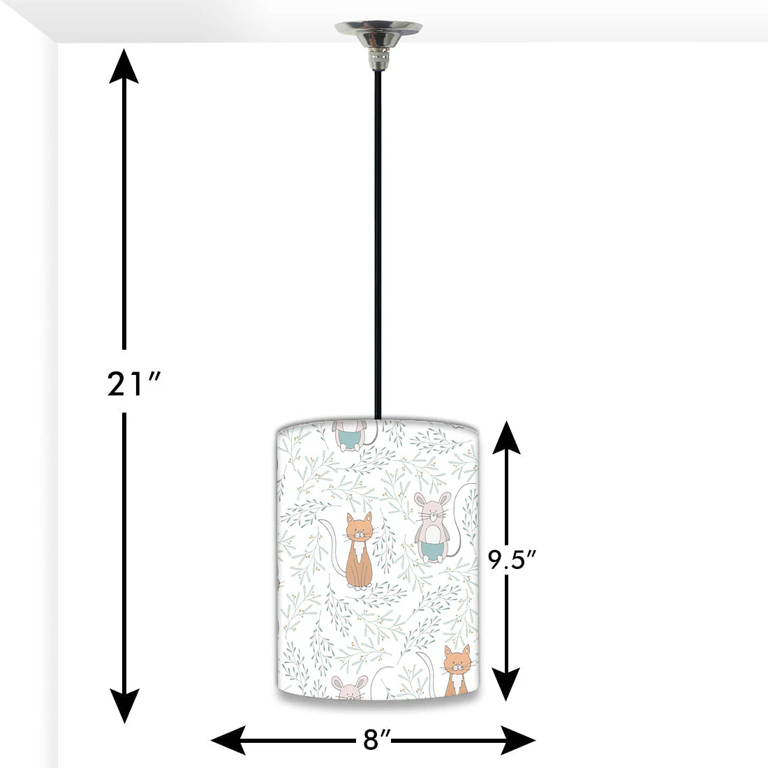 New Nursery Ceiling Pendant Lamp - Cute Rat - Image 2