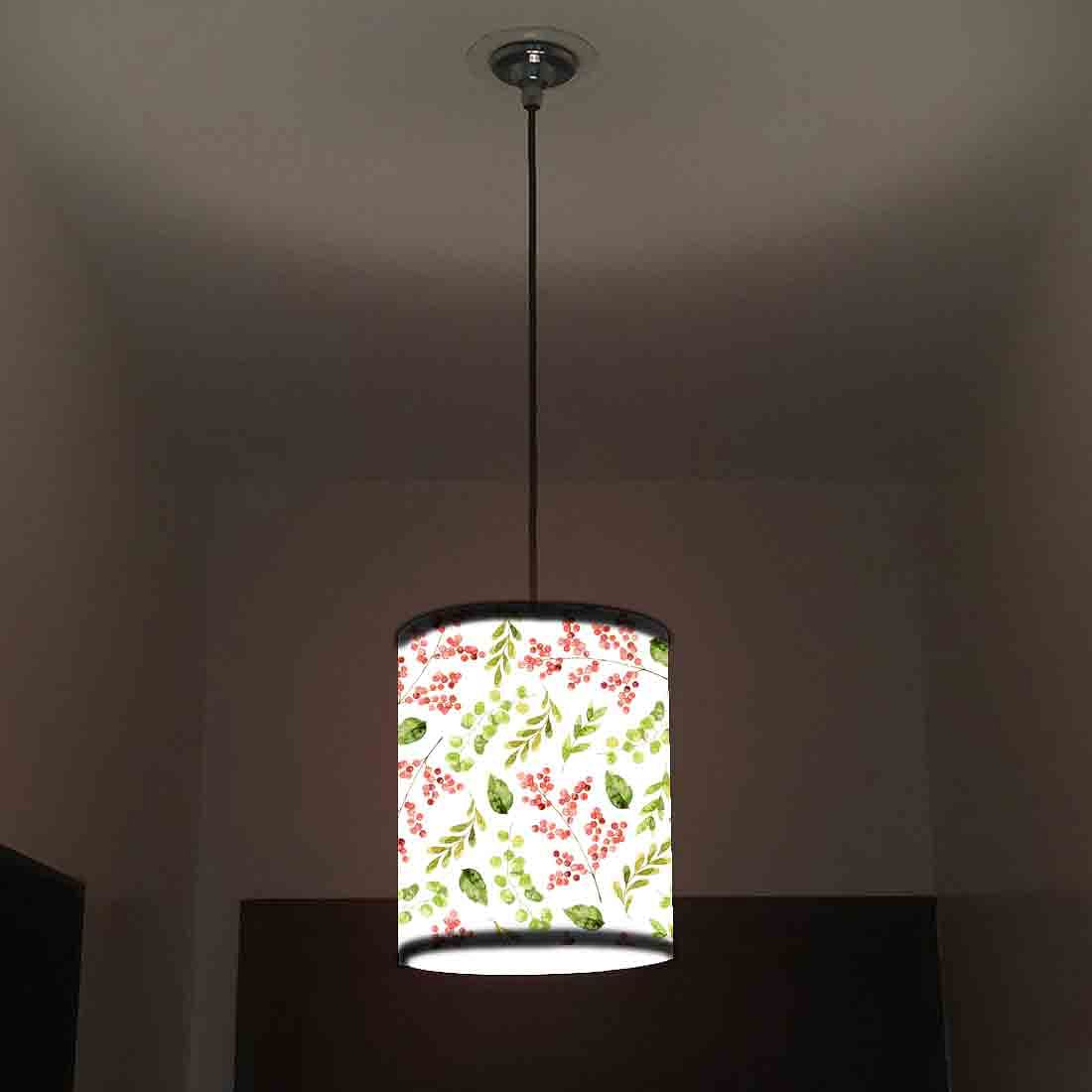 Ceiling Hanging Pendant Lamp Shade - Colorful Leaves - Image 2