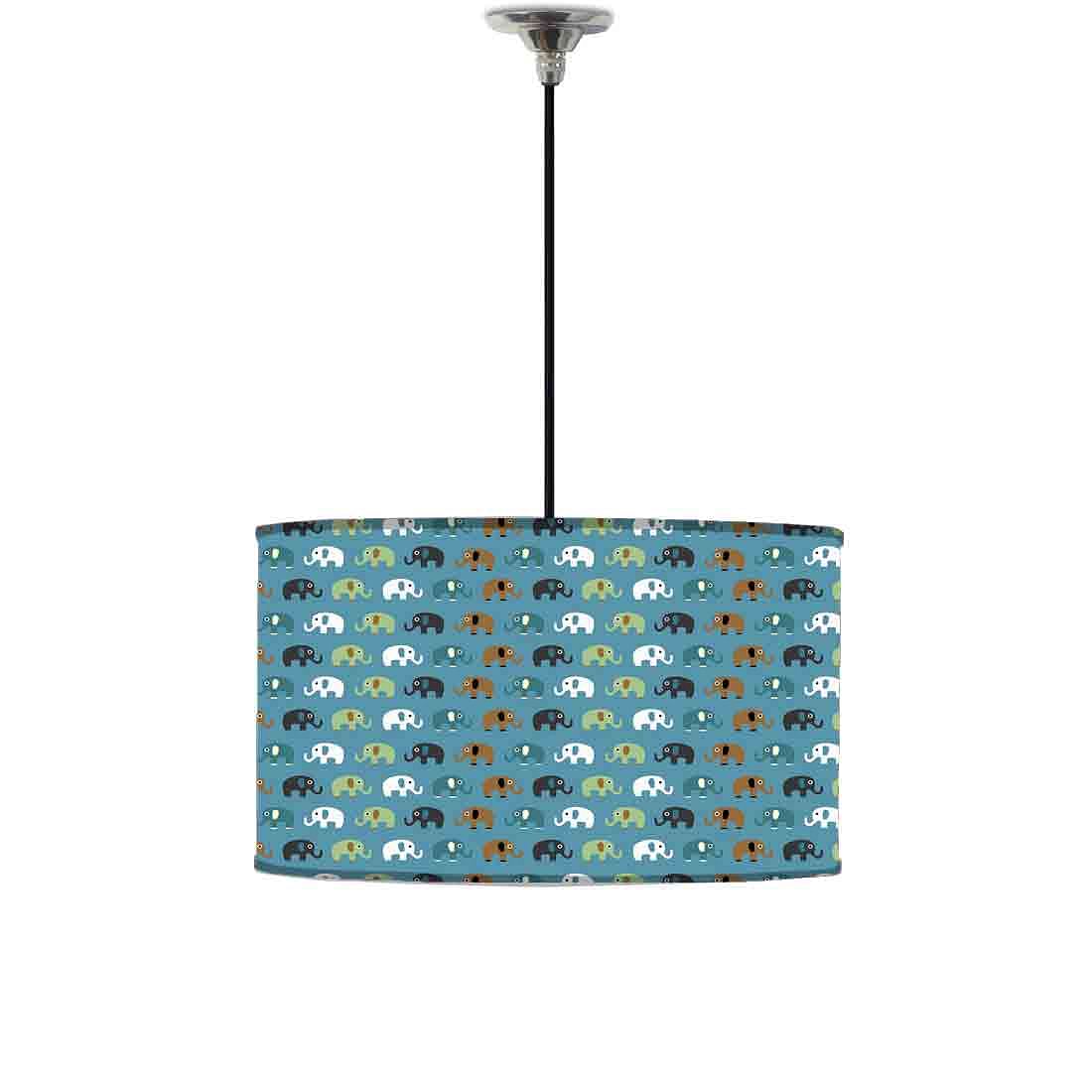 Pendant Lamp Drum Shade Ceiling Lights