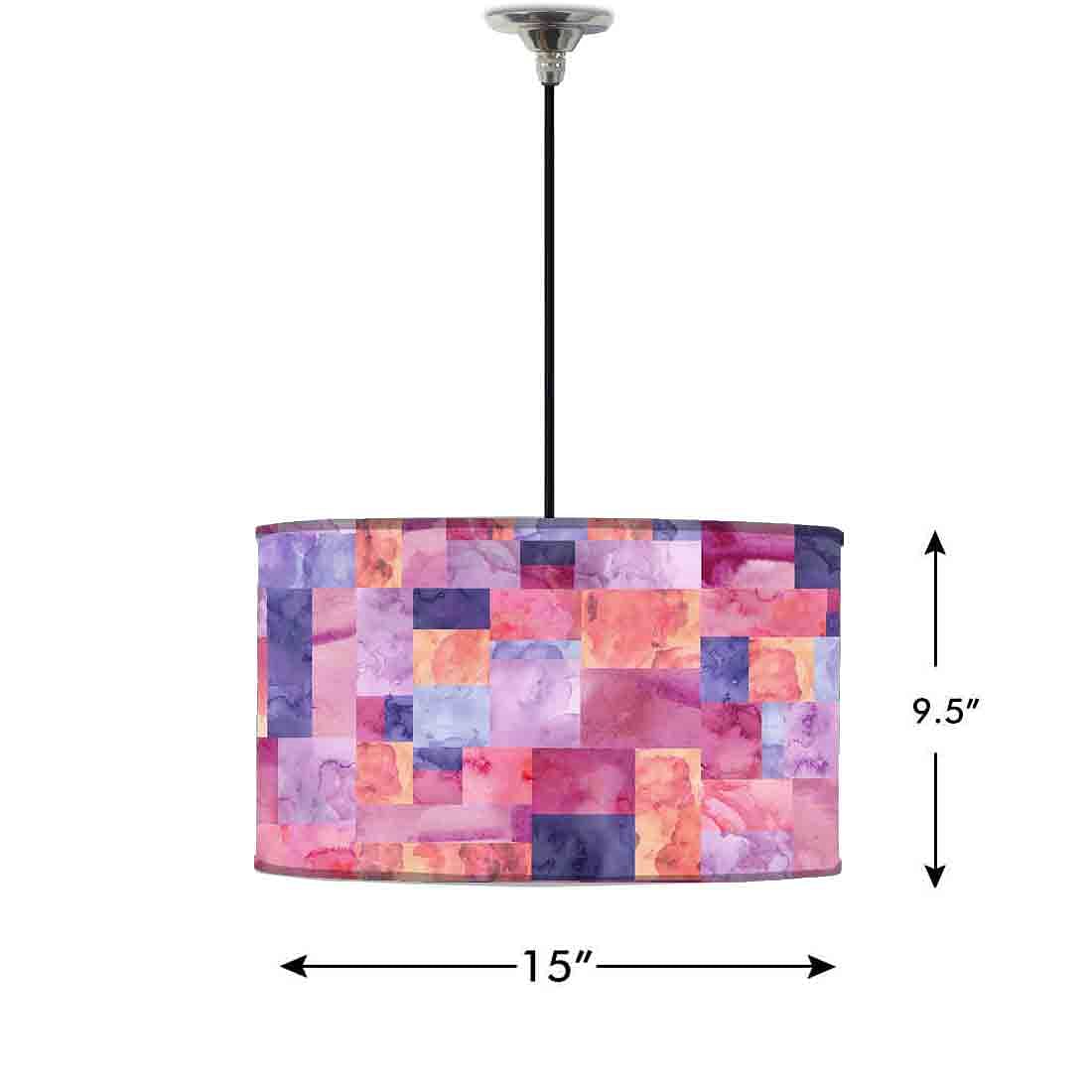 Pendant Lamp Drum Shade Ceiling Lights - Image 2