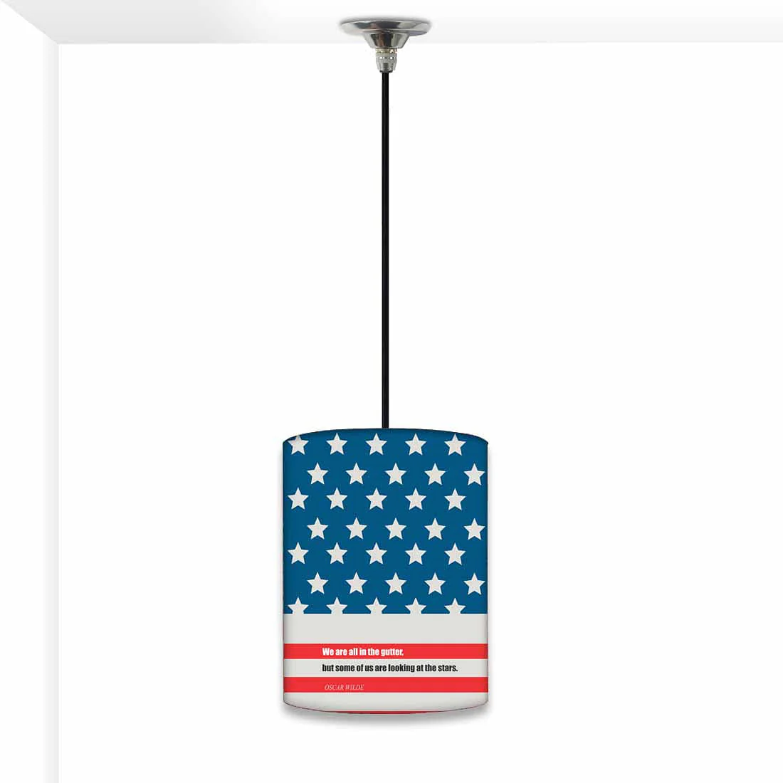 Amazing Designer Pendant Lamp - Stars & Strips