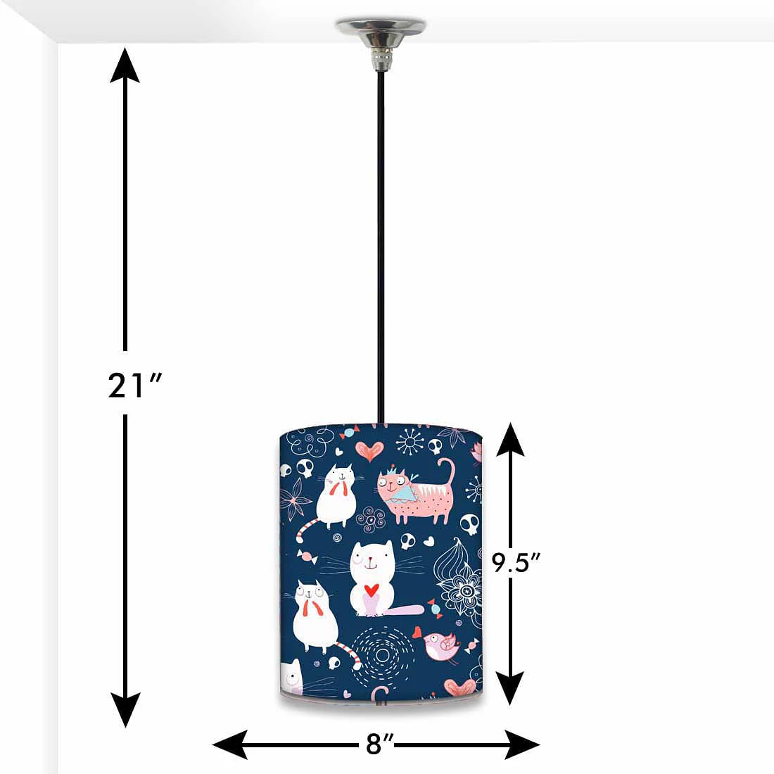 Ceiling Hanging Pendant Lamp Shade - Image 2