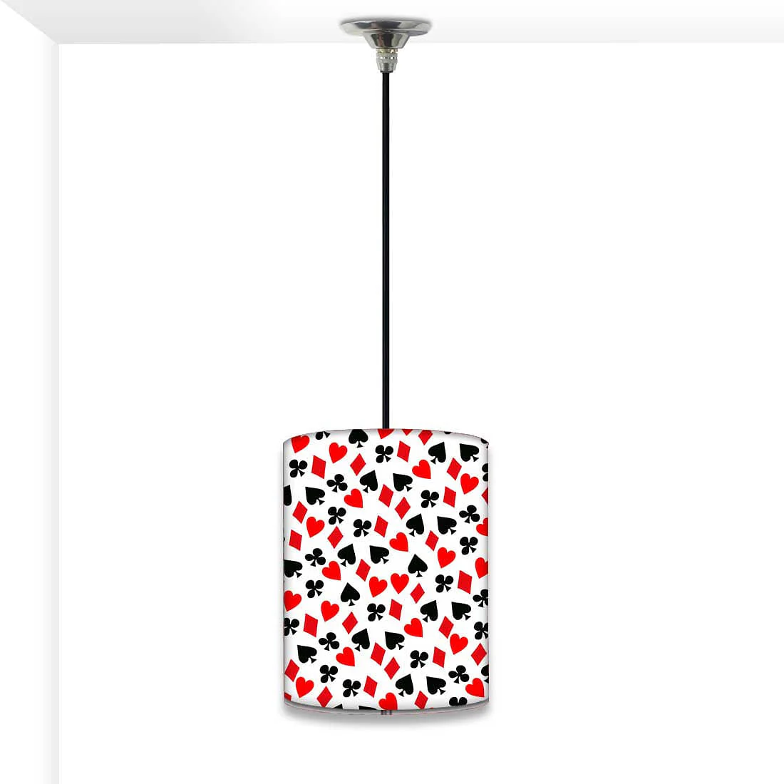 Designer Indoor Pendant Lamp - Playing Cards