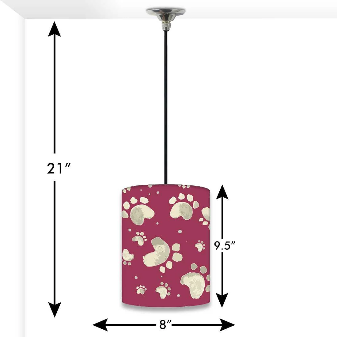 Ceiling Hanging Pendant Lamp Shade - Image 2