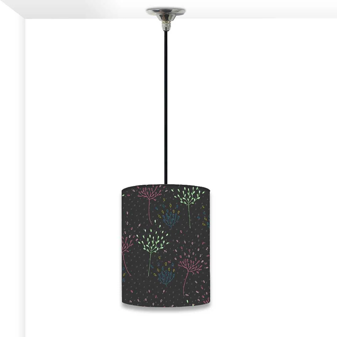 Modern Outdoor Pendant Lamp - Delicate Flowers