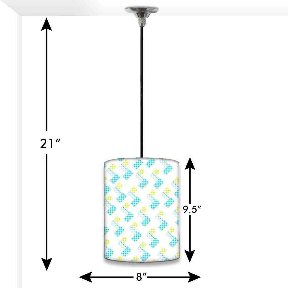 Beautiful Indoor Pendant Lamp - Yellow And White - Image 2