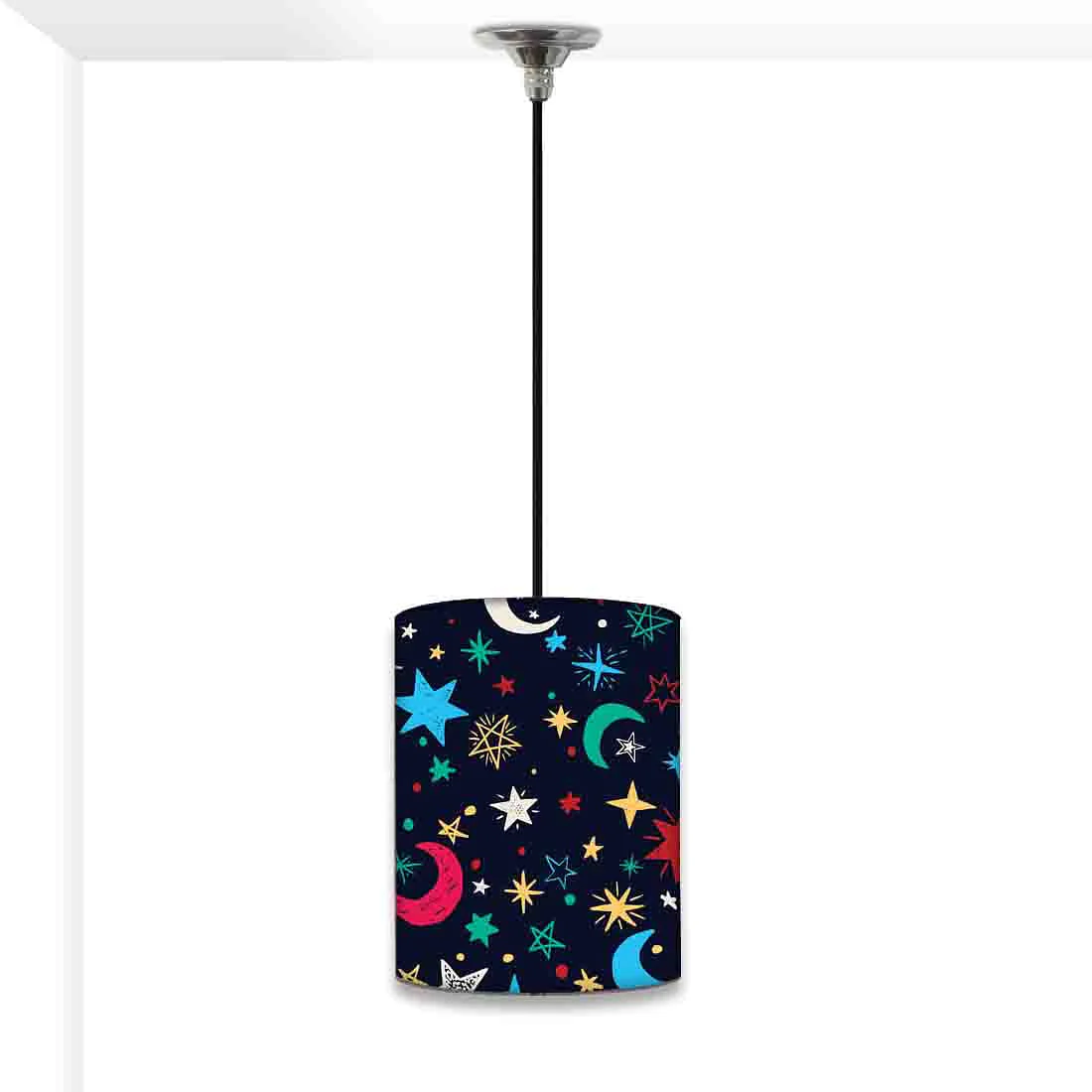 New Outdoor Hanging Pendant Lamp - Stars and Moon