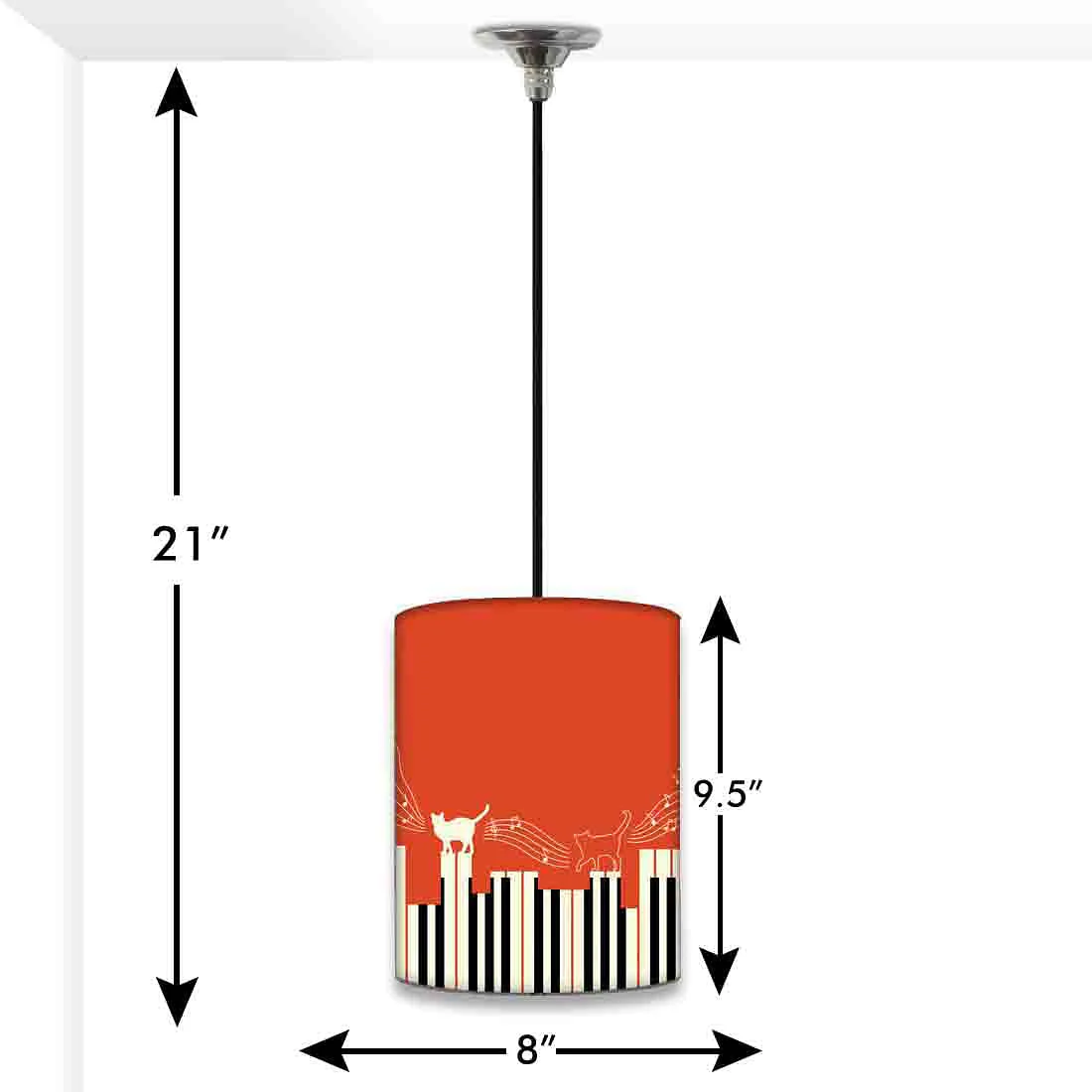 Trendy Ceiling Hanging Pendant Lamp - Music - Image 2
