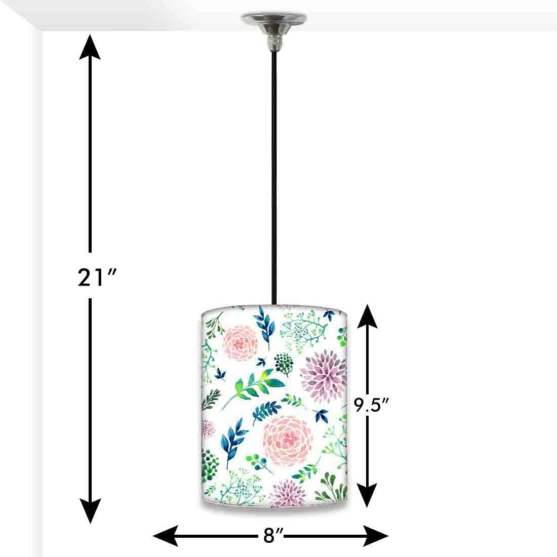 Bedside Ceiling Pendant Lamp - Cute Flowers - Image 2