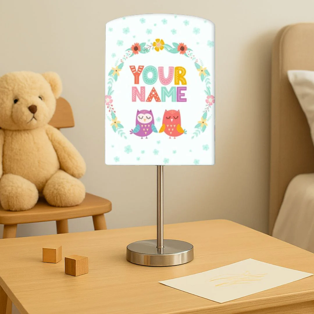 Personalized Kids Bedside Night Lamp with 3w LED Bulb - Image 2