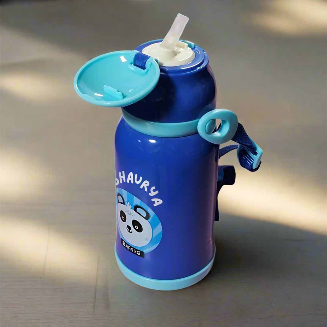 Childrens Personalized Water Bottle with Printed Name-Sipper Bottle for Kids - Image 9