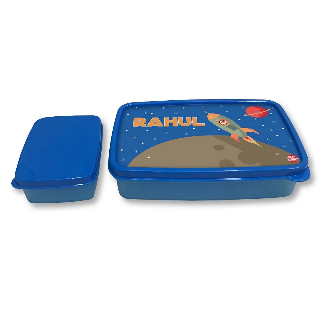 Custom Lunch Box With Name for Boys - Space - Image 4