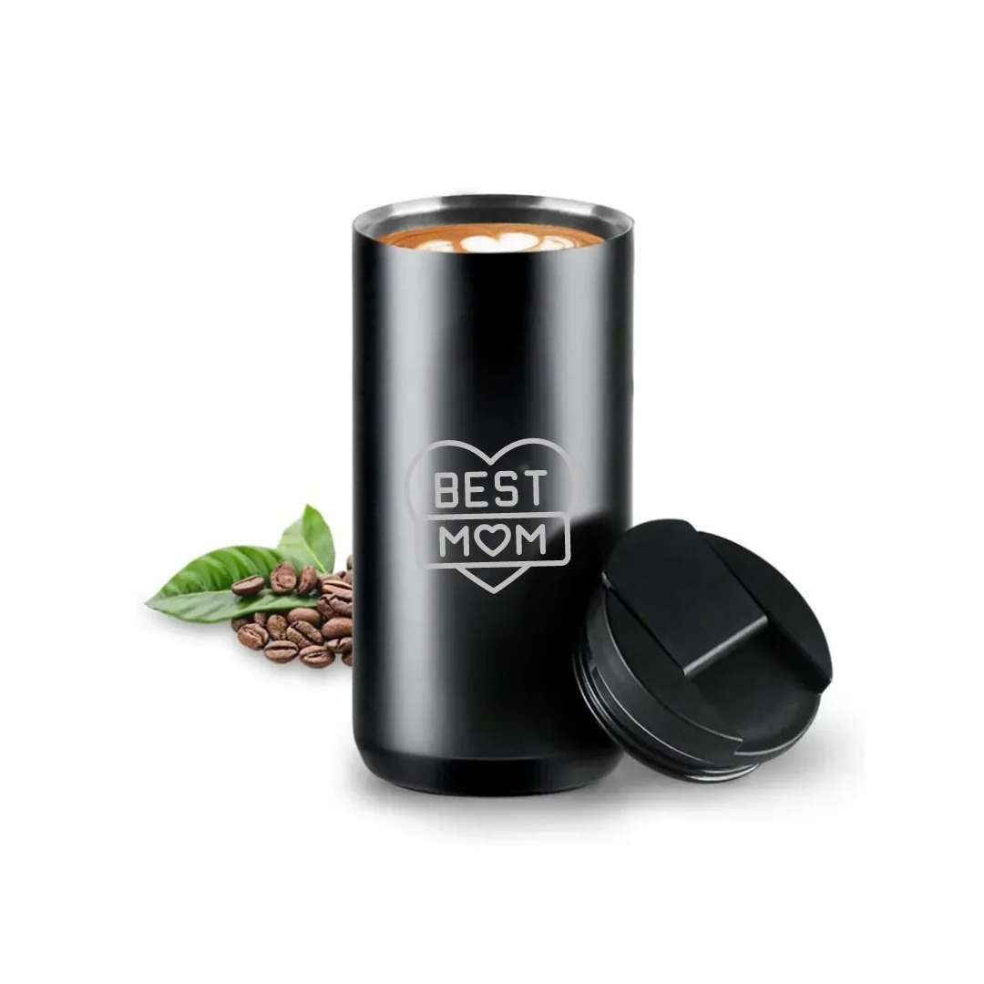 Coffee Insulated Tumbler for Mom Travel Tea Coffee Mug (400 ML) - Best Mom - Image 4