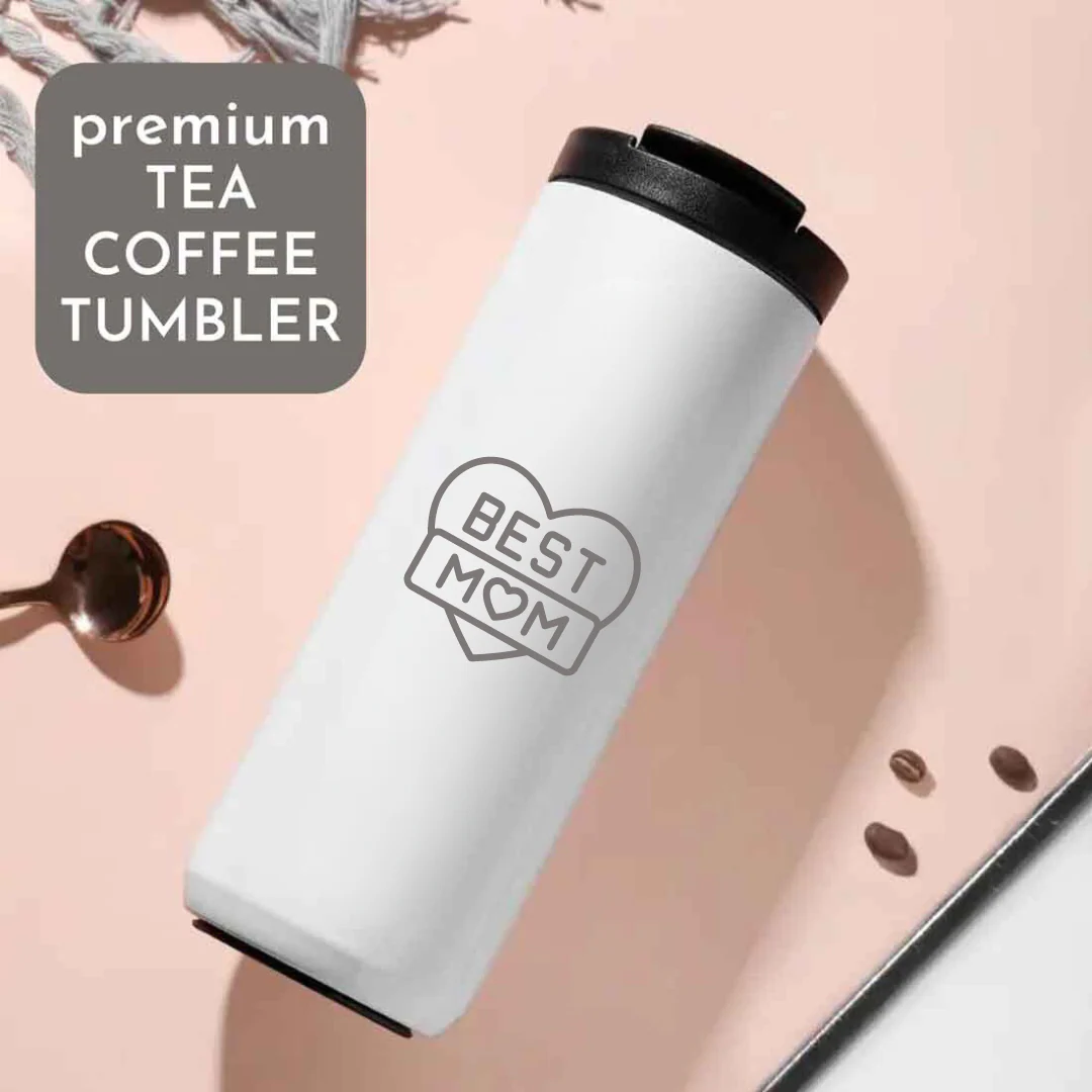 Coffee Insulated Tumbler for Mom Travel Tea Coffee Mug (400 ML) - Best Mom - Image 7