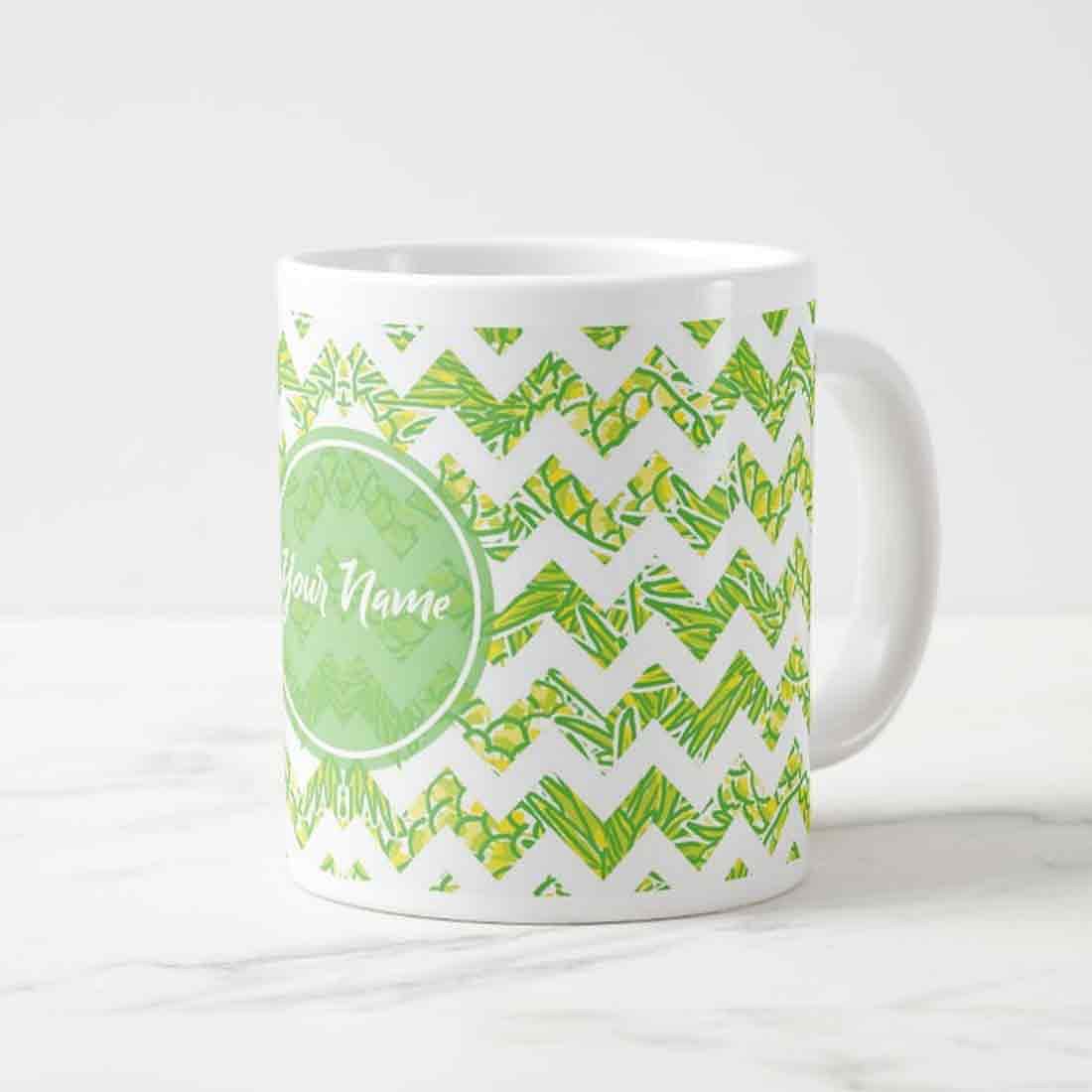 Custom Coffee Mug Tea Cups - Pinapple Strips - Image 3