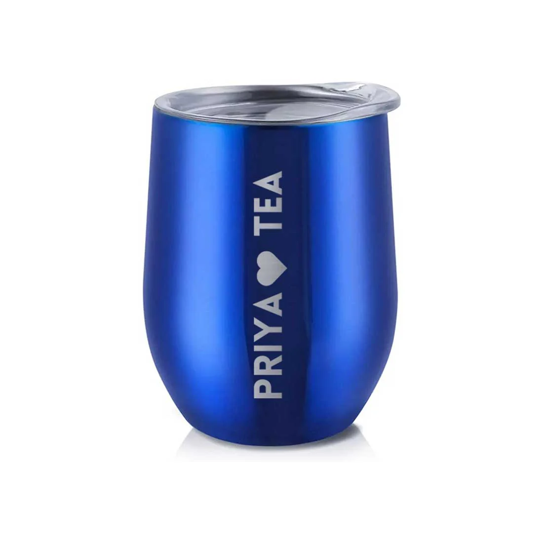 Personalised Coffee Mug With Lid Engraved Stainless Steel Travel Mug Cup (350 ML) - Tea Lover - Image 26